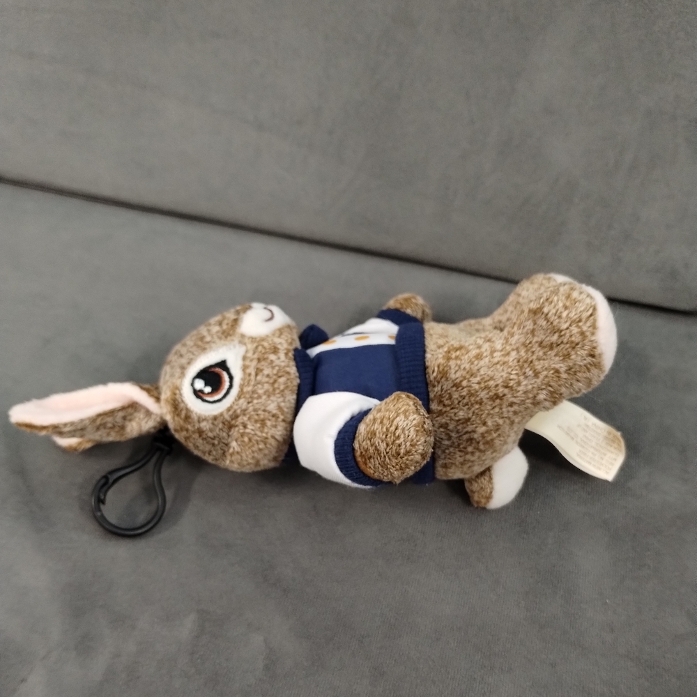 Dan Dee Official Movie 2  Plush  Peter Rabbit Bunny Adorable Small 8" keychain  - Picture 5 of 13